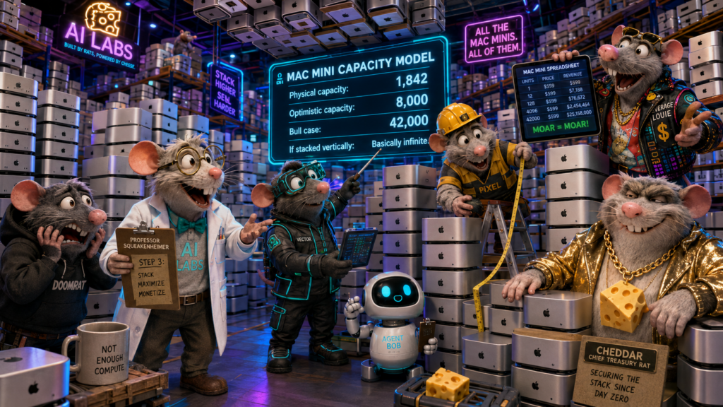 AI Labs Buy All Mac Minis