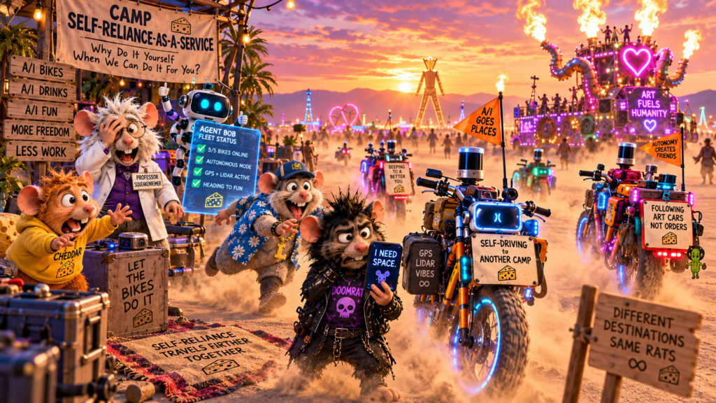 AI Lab Rats at Burning Man