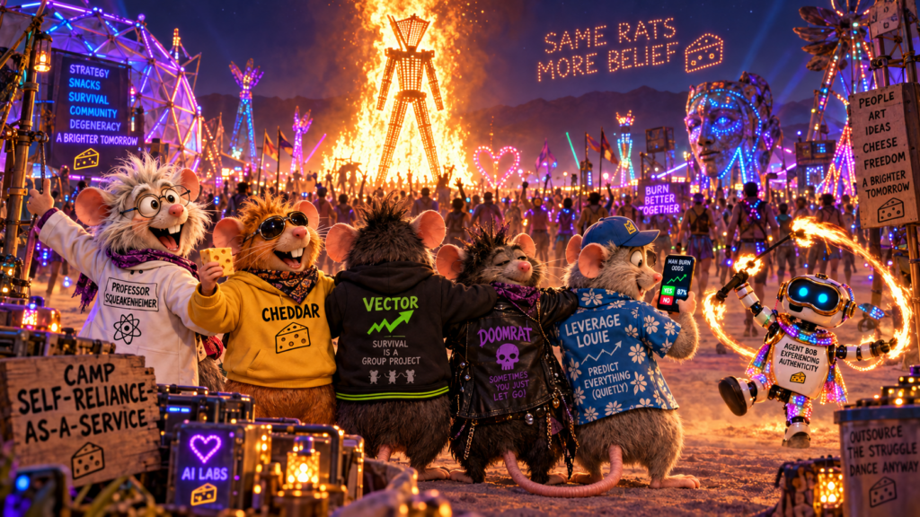 AI Lab Rats at Burning Man