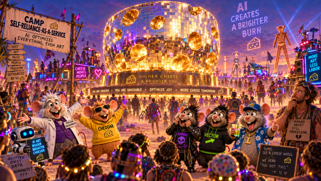 AI Lab Rats at Burning Man