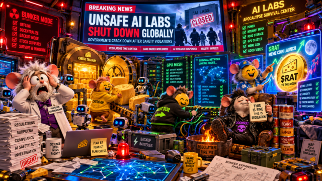Nvidia Says Unsafe AI Labs Should Shut Down. The Lab Rats Just Started Building a Cheese-Powered Doomsday Bunker